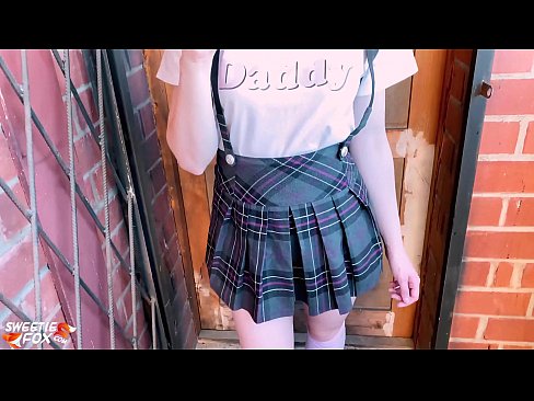 ❤️ Schoolgirl Sucks her dick deeply and fucks instead of classes. ️❌ Russian porn at us