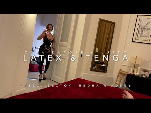 ❤️ Redheaded stepsister in latex costume fucked by stepbrother ️❌ Russian porn at us