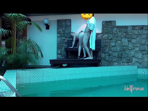 ❤️ Boss invites maid to the pool, but couldn't resist a hot ️❌ Russian porn at us